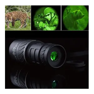 Avcılık Kamp Yürüyüş Açık Hava Için Gece Görüş 40X Hd Optik Monoküler Teleskop  