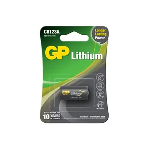 Tekli  CR123A  3V Lityum Pil (GPCR123A-U1)