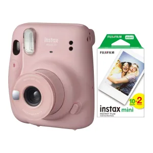 Instax Mini 11 Pembe Fotoğraf Makinesi 20'li Film