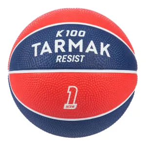 Mini Basketbol Topu Iç Ve Dış Mekan Basketbol Topu K100 1 Numara Mavi Kırmızı