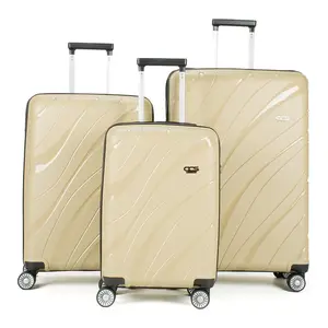 5223 Poliplan Kabin, Orta ve Büyük Boy 3'lü Valiz Seti