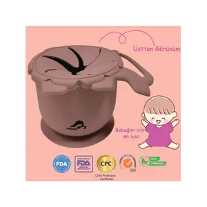 Momia Bebek " Silikon Beslenme Atıştırmalık Bardağı - Sağlıklı ve Renkli!"