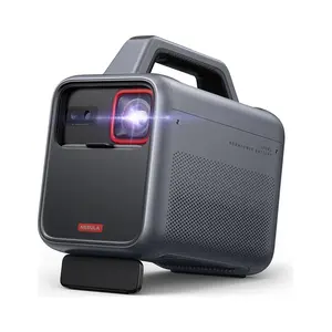 Nebula Mars 3 Akıllı Taşınabilir Wifi Kablosuz Projeksiyon Cihazı Tv Box Hoparlör - Siyah - D2333