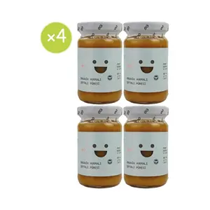 OG natural 4'lü Organik Hurmalı Şeftali Püresi 105 gr +6 Ay