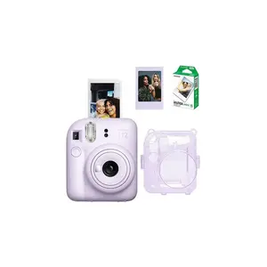 Mini 12 Fotoğraf Makinesi 10'lu Film Simli Pleksi Kılıf ve Fotoğraf Çerçevesi Seti 2
