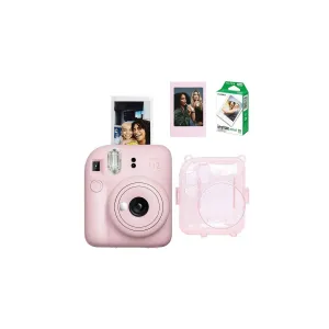 Mini 12 Fotoğraf Makinesi 10'lu Film Simli Pleksi Kılıf ve Fotoğraf Çerçevesi Seti 2