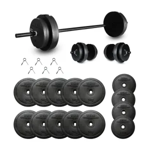 65 kg Dambıl Seti, Halter Seti ve Ağırlık Fitness Seti
