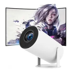 HY300 Projeksiyon Wifi 6 Bt5.0, Android 11.0 Işletim Sistemiyle Desteklenir, Ev Sineması Projeksiyonu, Otomatik Kilit Taşı Düzeltme, 180 Derece