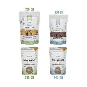 OG natural 4'lü Organik Keçiboynuzlu ve Zeytinyağlı Bebek Bisküvisi ve Bisküvi Tozu Seti