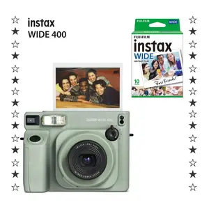 Instax Wide 400 Yeşil Fotoğraf Makinesi ve 10'lu Film