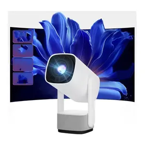 Taşınabilir Projeksiyon Dahili Hoparlör Ps5 ve Xbox Bağlantılı Oyun Sinema Projektör Full Hd 4K Android 1080P/2K/4K Destekli Ev Sinema Ofis Toplantı Fuar Sunum K2