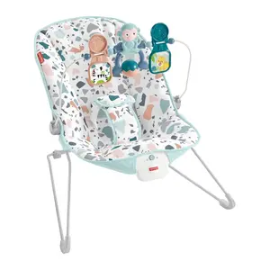Fisher-Price Safari Ana Kucağı, Yıkanabilir, Sakinleştirici Titreşimler İçerir GWD38