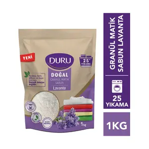 Doğal Granül Matik Sabun Lavanta 1 kg 25 Yıkama