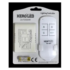 Hero Led Heroled Uzaktan Elektrik Kontrol ve Avize Kumandası 3'lü Sistem