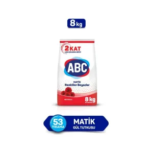 Matik Gül Tutkusu Toz Çamaşir Deterjani 8 kg