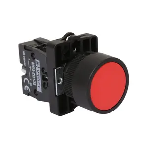 Impact 22mm Yaylı Buton Kırmızı NC MB3-EA420