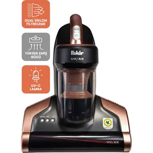 Fakir Uvax UV-C Işınlı Yatak ve Koltuk Temizleyici Toz Torbasız Süpürge