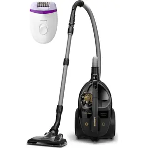 Philips Çeyiz Seti  Marathone Süpürge ve Epilatör