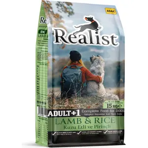 Realist Kuzu Etli ve Pirinçli Köpek Yemi 15 kg