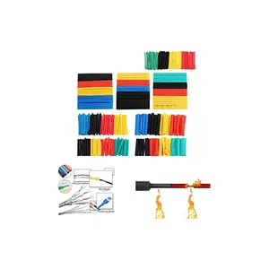 Meyzone Makaron Set Isı ile Daralan Kablo Seti 164 Parça Isı Shrink 8 Boy