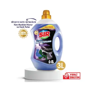 Çamaşır Jel Deterjanı Siyah ve Koyu Renkliler 3 L