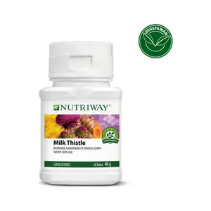 Nutriway Milk Thistle Devedikeni, Karahindiba ve Zerdeçal Içeren Takviye Edici Gıda(karaçiğer yağlanmasını önlemede)