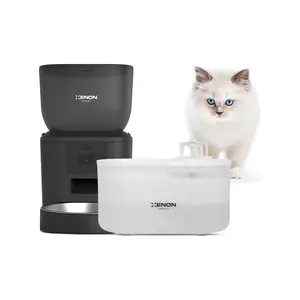XenonSmart Akıllı Kedi ve Köpek Mama Su Kabı Seti