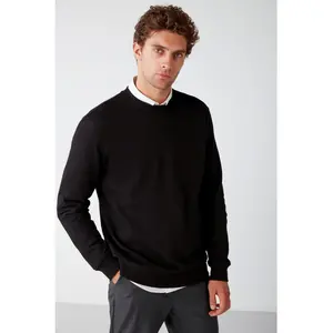 Marıno Erkek Siyah Sweatshirt