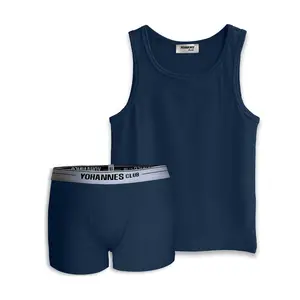Yohannes Club, Erkek Çocuk, Pamuklu Boxer&Atlet, Takım, Lacivert, 2-3 Yaş, 212-208-1