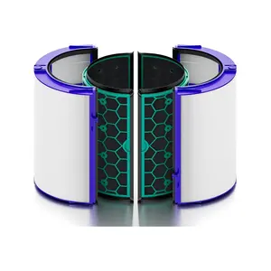Purmed Dyson TP04 HP04 DP04 TP05 HP05  Hava Temizleyici Uyumlu 360? Kademeli Hepa+Karbon Filtre
