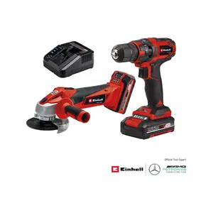 TC-TK 18 Li Kit (CD+AG) (1x1,5 Ah + 1x3,0 Ah), Akülü Alet Seti