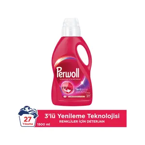 Hassas Bakım Sıvı Çamaşır Deterjanı Renkli Yenileme 1500 ml