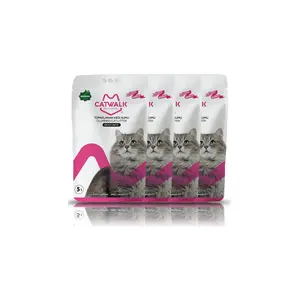 Bentonit Bebek Pudralı Kedi Kumu 5 Lt x 4 Adet