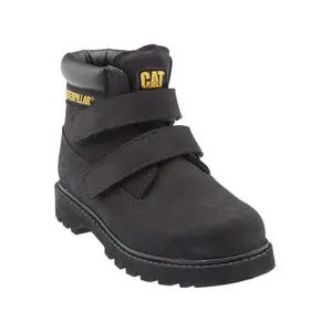 Caterpillar JOSH WP Çocuk Siyah Deri Bot