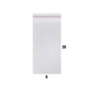 Opp Bantlı Şeffaf Poşet 5X25 Cm  (1000 Ad)