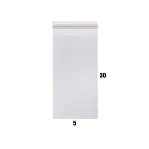 Opp Bantlı Şeffaf Poşet 5X30 Cm  (1000 Ad)