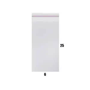 Opp Bantlı Şeffaf Poşet 6X25 Cm  (1000 Ad)