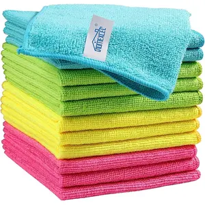 HOMEXCEL Mikrofiber Temizlik Bezi, 12 Paket Temizlik Bezi