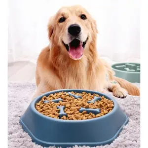 Kaymaz Evcil Hayvan Yavaş Besleyici Köpek Mama Kabı