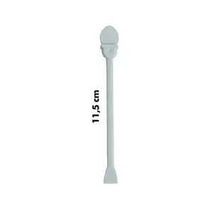 Tıkaçlı Karıştırıcı Orta 11,5 CM BEYAZ