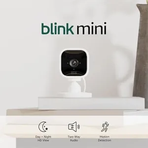 Blink Mini - Kompakt iç mekan takılabilir akıllı güvenlik kamerası