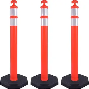 OranLite 3'lü Plastik Uyarı Dikmeleri