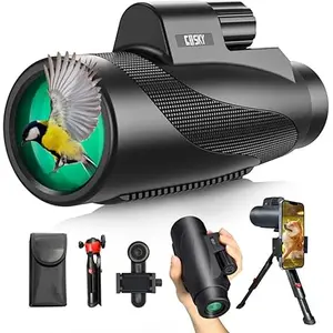 Goksy 15x52 HD Monoküler Yetişkinler için Telefon Adaptörü ve Tripod