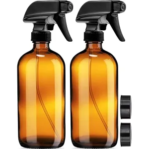 Sally's Organics 2'li Boş Amber Cam Sprey Şişeleri