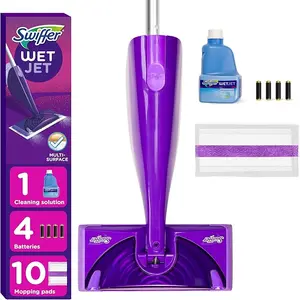 Swiffer WetJet Sert Ahşap ve Zemin Sprey Paspas Temizleyici Başlangıç ​​Seti