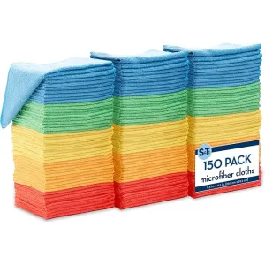 S &T INC. 150 Adet Mikrofiber Temizlik Bezi