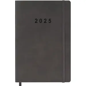 Fan&Ran 2025 Deri Ajanda, Color: Gray