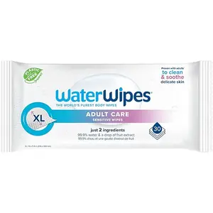 WaterWipes Yetişkin Bakımı Hassas Vücut ve Özel Hijyen Mendilleri