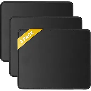JIKIOU 3'lü Dikişli Kenarlı Mouse Pad