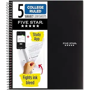 Five Star Spiral Defter